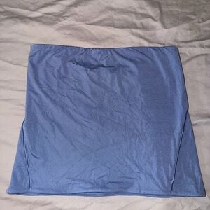 Lululemon Wundermost Ultra-Soft Nulu Tube Top Oasis Blue Large $58